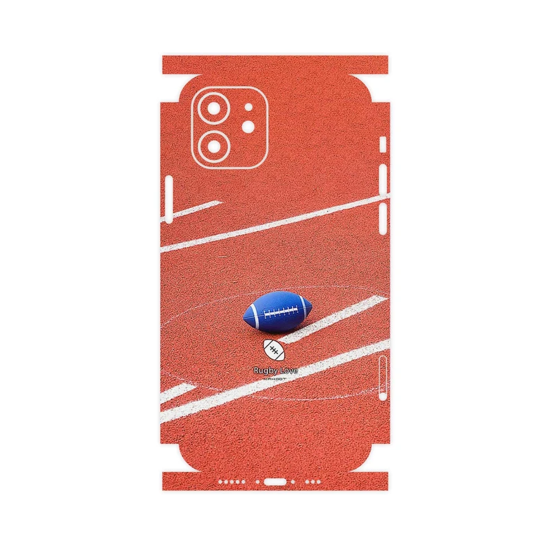 برچسب پوششی ماهوت مدل Rugby football-FullSkin مناسب برای گوشی موبایل اپل iPhone 12