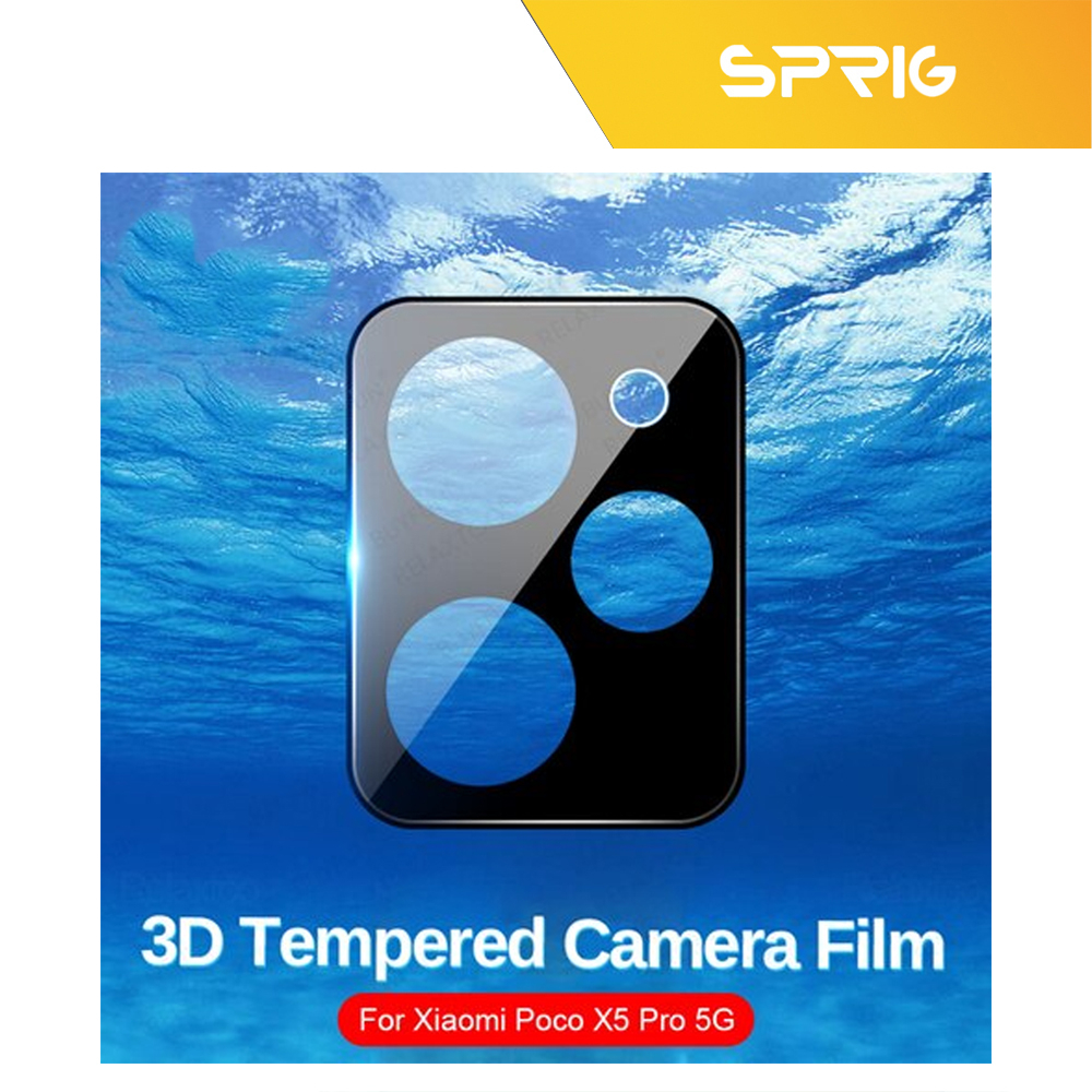 محافظ لنز دوربین اسپریگ مدل 3D-SM مناسب برای گوشی موبایل شیائومی Poco X5 Pro 5G