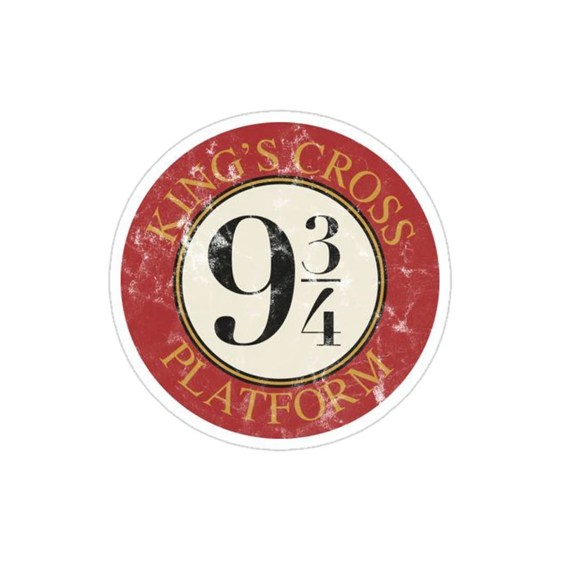 استیکر لپ تاپ طرح هری پاتر کد 002