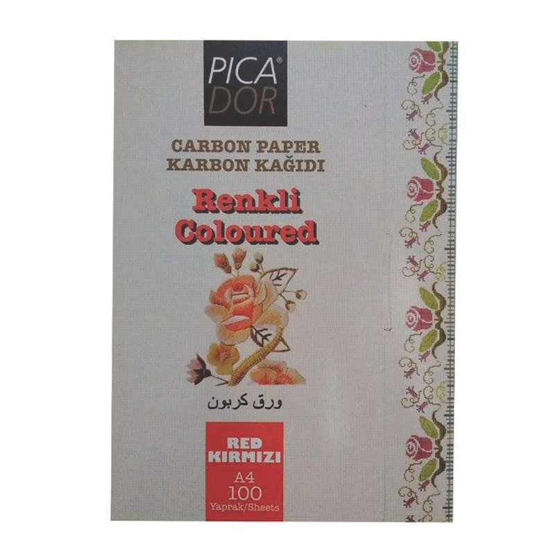 کاربن خیاطی پیکادور کد RE100 بسته 100 عددی