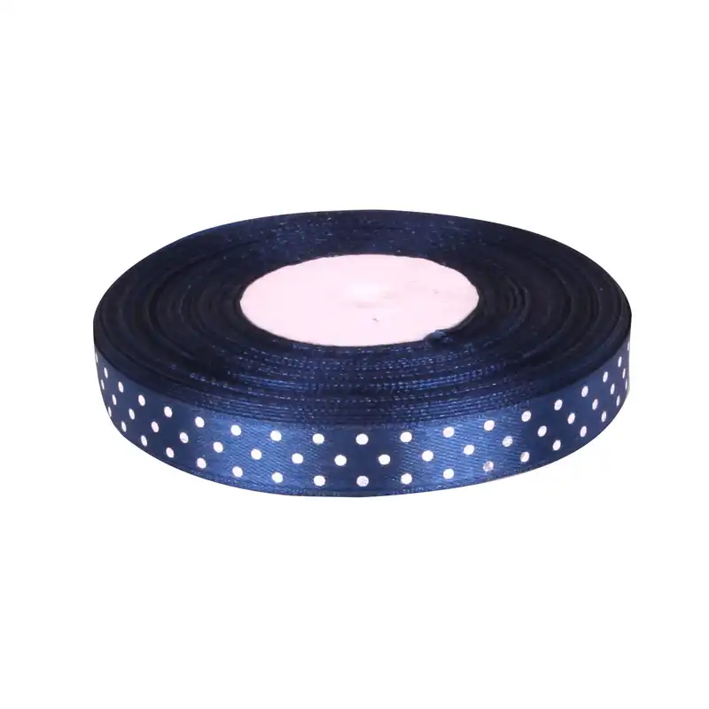 روبان طرح خال دار طول 2 متر