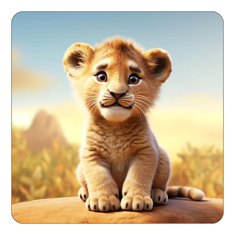 مگنت کاکتی طرح حیوانات کارتونی مدل mp27300