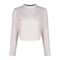 کراپ&zwnj; تی&zwnj;شرت آستین بلند زنانه ایزی دو مدل 176/86