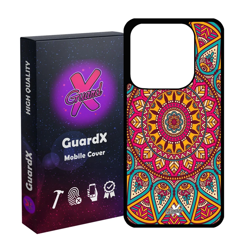 کاور گارد ایکس طرح Mandala مدل 10131 مناسب برای گوشی موبایل شیائومی Redmi Note 14 4G