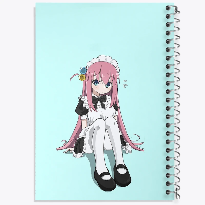 دفتر نقاشی 50 برگ خندالو طرح انیمه بوچی راک کد 31244