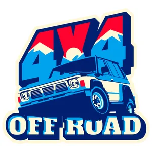 برچسب بدنه خودرو مدل پاترول 4x4 