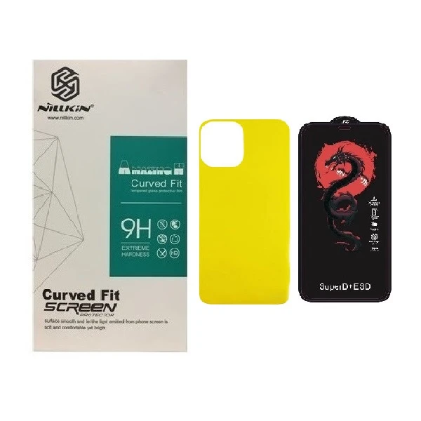 محافظ صفحه نمایش مدل HORO مناسب برای گوشی موبایل اپل iPhone 14 به همراه محافظ پشت گوشی