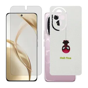 Glass Together model Transparent screen protector suitable for Honor 200 mobile phone with back cover sticker