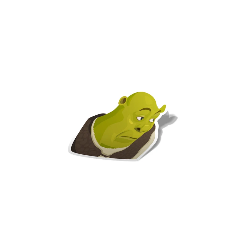 استیکر تزئینی موبایل و تبلت لولو مدل شرک SHRECK کد 575