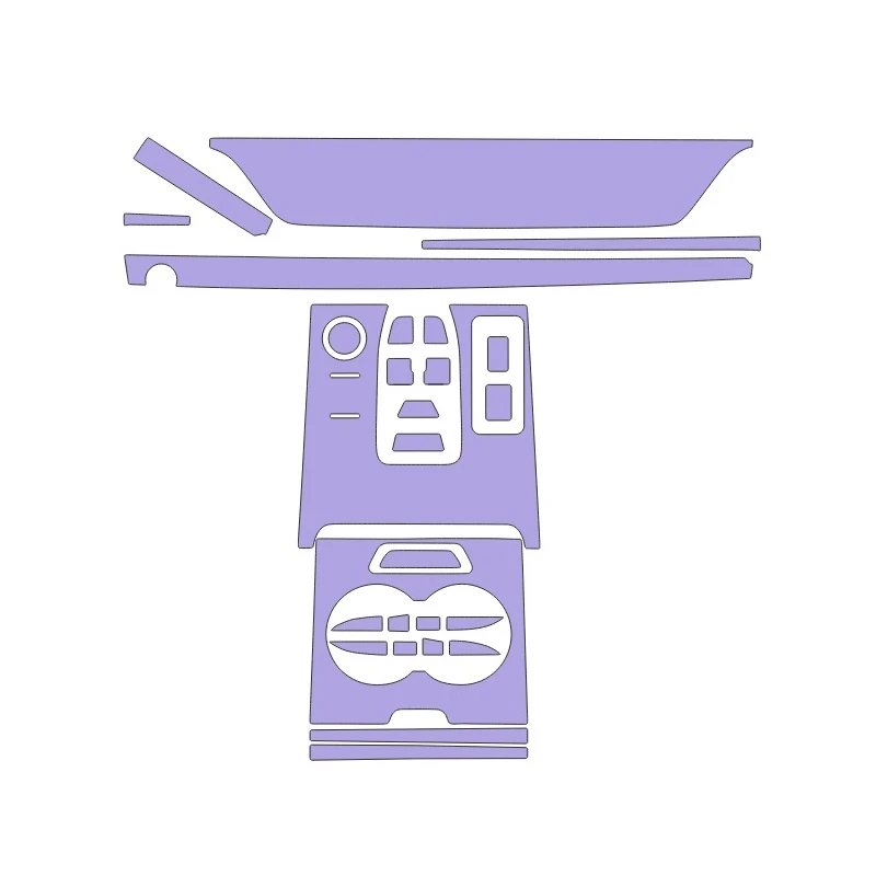 برچسب محافظ مانیتور و کنسول اس ان بلو مدل FFX2025 مناسب برای فونیکس fx مجموعه 7 عددی