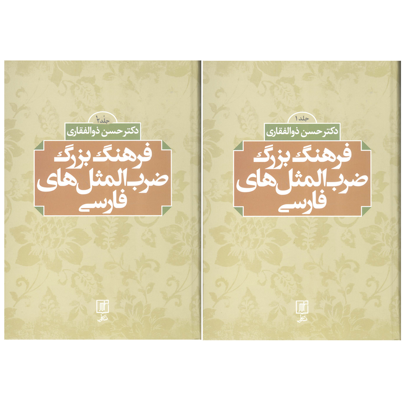 کتاب فرهنگ بزرگ ضرب المثل های فارسی اثر حسن ذوالفقاری نشر علم 2 جلدی