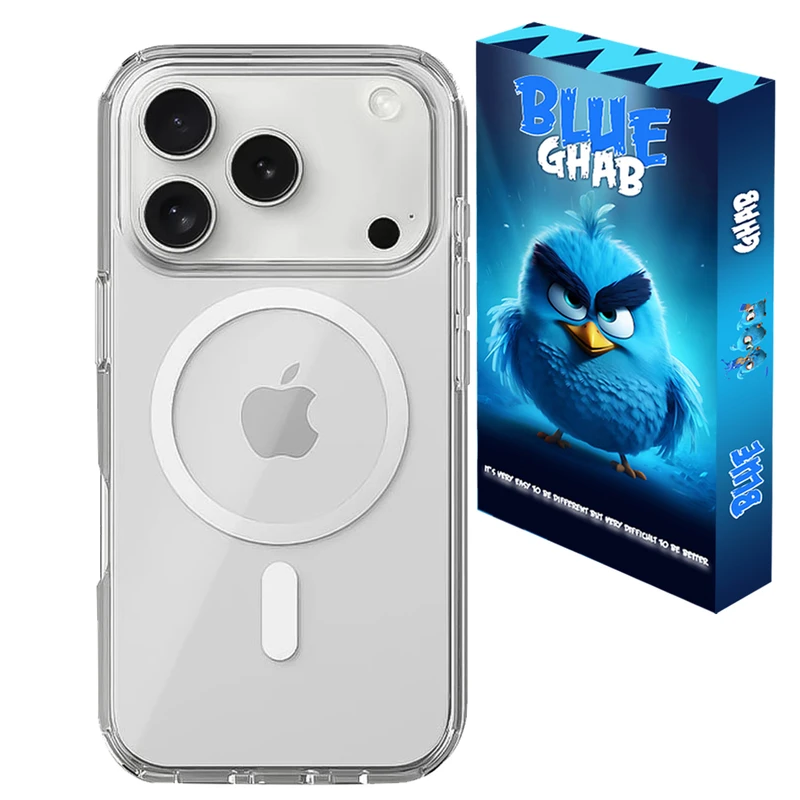 کاور بلو قاب مدل مگ سیف کد O1 مناسب برای گوشی موبایل اپل iPhone 17 Pro Max