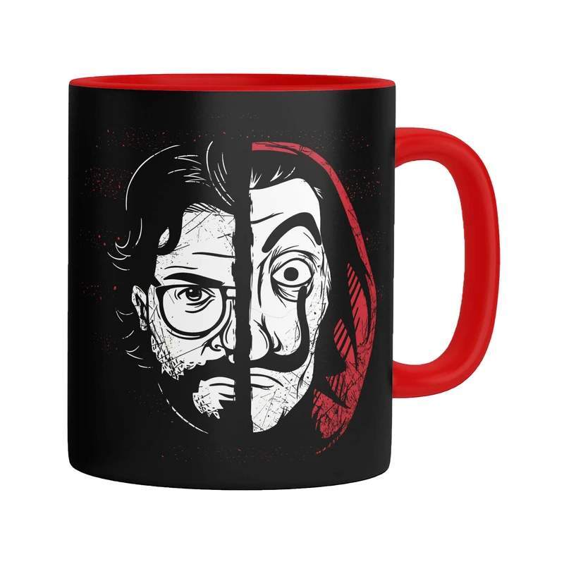 ماگ مدل سریال خانه کاغذی Money Heist کد 9289