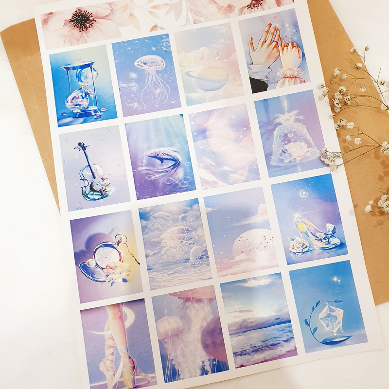 برچسب مدل وینتج رویایی طرح دخترانه ملیح کد 02