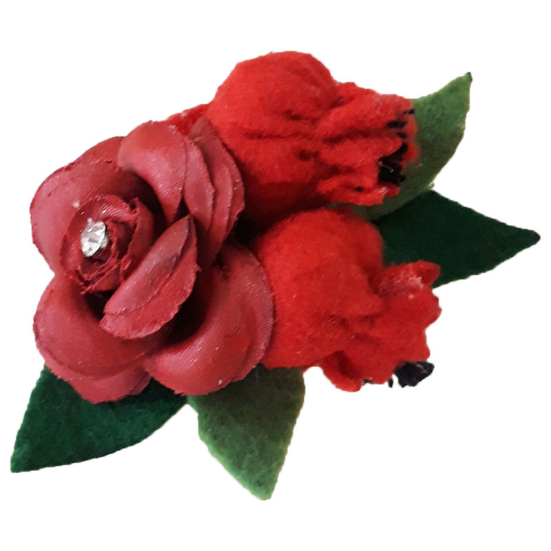 گل سینه زنانه مدل انار