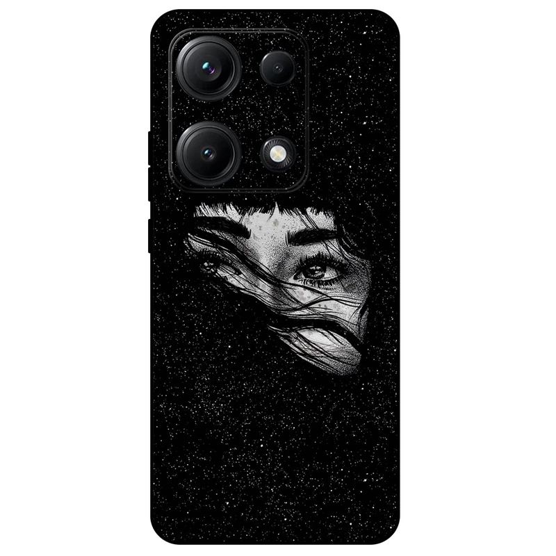 کاور مگافون طرح دخترانه مدل 8140 مناسب برای گوشی موبایل شیائومی Redmi Note 14S