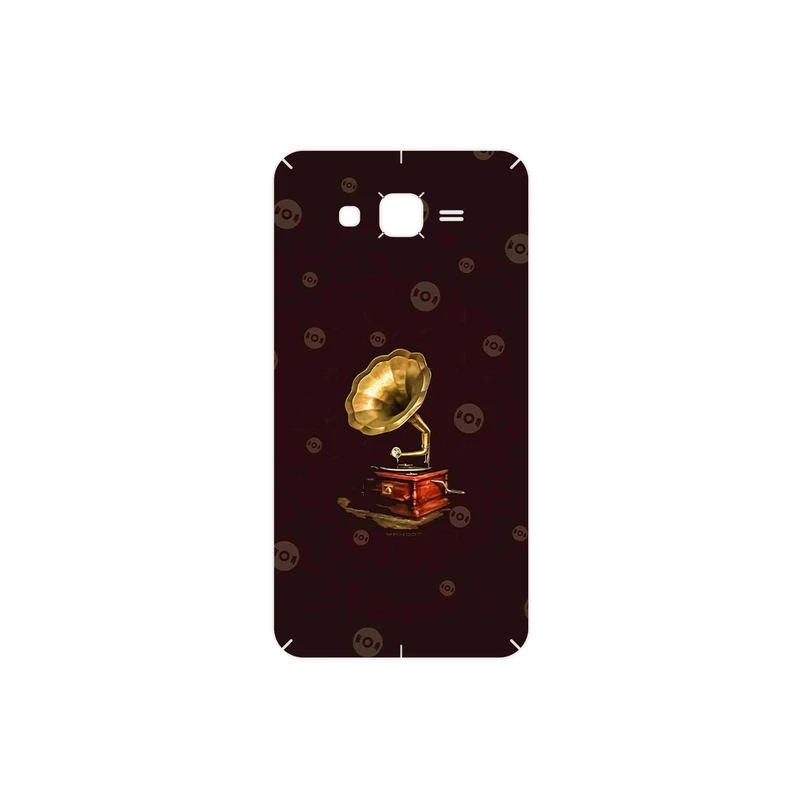 برچسب پوششی ماهوت مدل Gramophone Nostalgia مناسب برای گوشی موبایل سامسونگ Galaxy J7 2015
