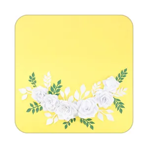 زیر لیوانی کاکتی طرح گل مدل mp19450