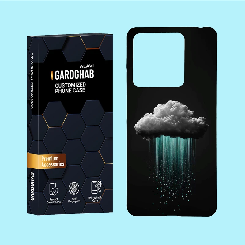 کاور گارد قاب علوی مدل هنری مناسب برای گوشی موبایل شیائومی Redmi Note 13 5G