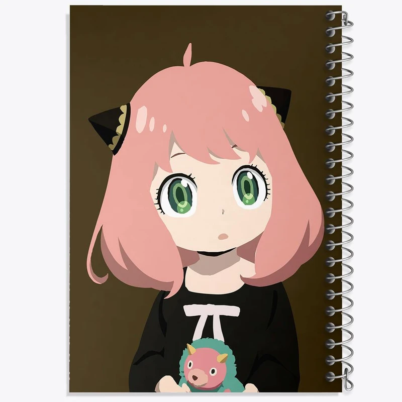 دفتر لیست خرید 50 برگ خندالو طرح آنیا فورجر انیمه اسپای ایکس فمیلی Spy x Family کد 15560