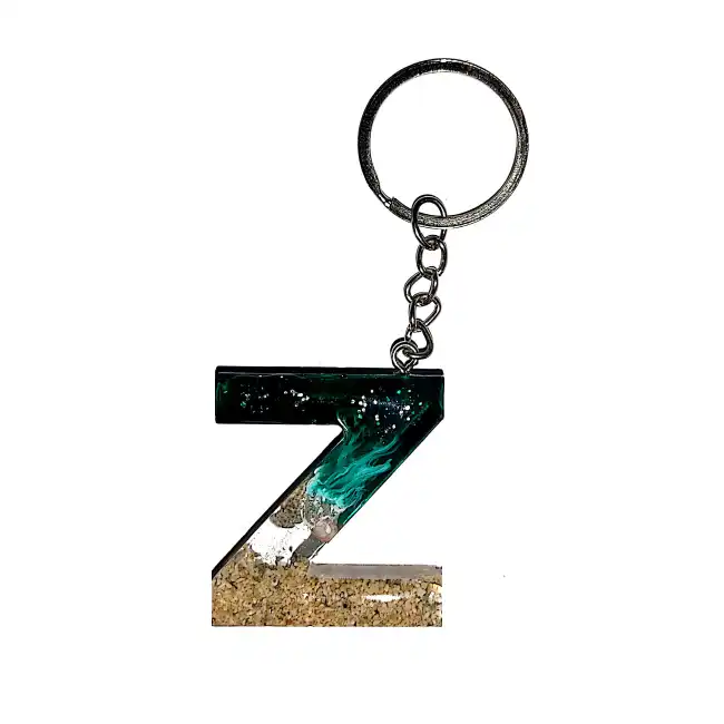 جاکلیدی رزینی طرح دریا مدل حرف Z