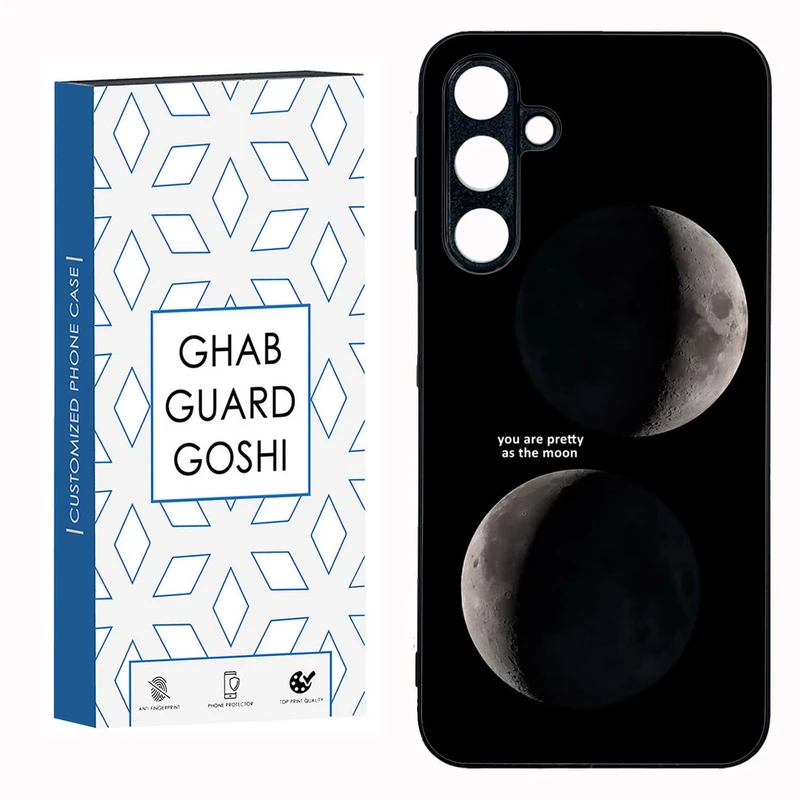 کاور قاب گارد گوشی طرح ماه کد TPU-078 مناسب برای گوشی موبایل سامسونگ GALAXY A16