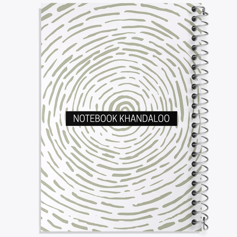 دفتر شطرنجی 50 برگ خندالو مدل فانتزی کد N1050