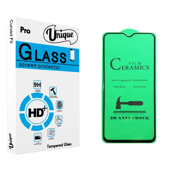 محافظ صفحه نمایش سرامیکی يونيک مدل +Clear مناسب برای گوشی موبایل سامسونگ Galaxy M31