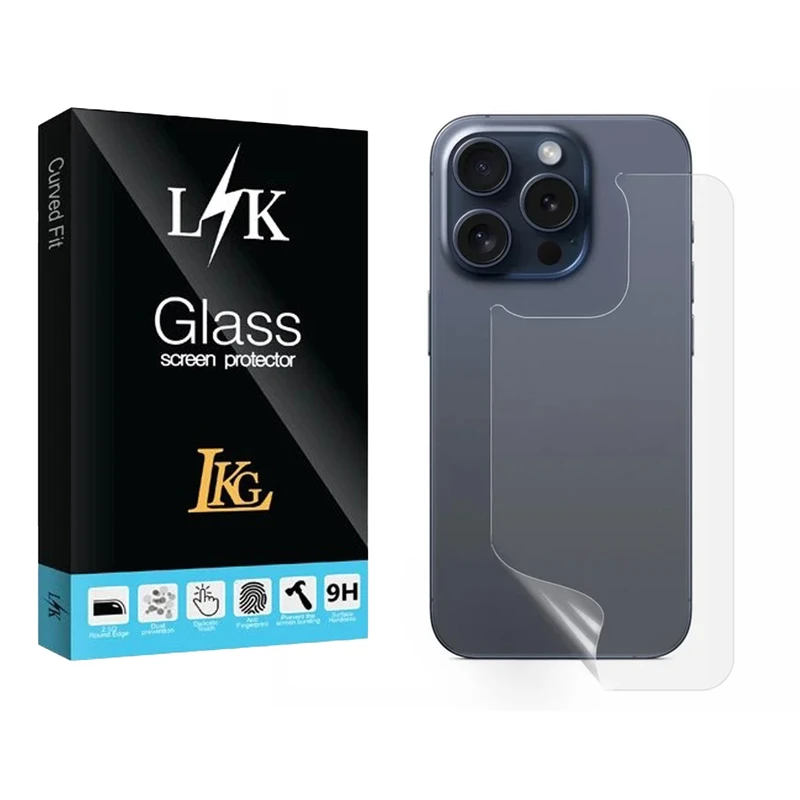 محافظ پشت گوشی ال کا جی مدل TPU مناسب برای گوشی موبایل اپل iPhone 15 Pro Max