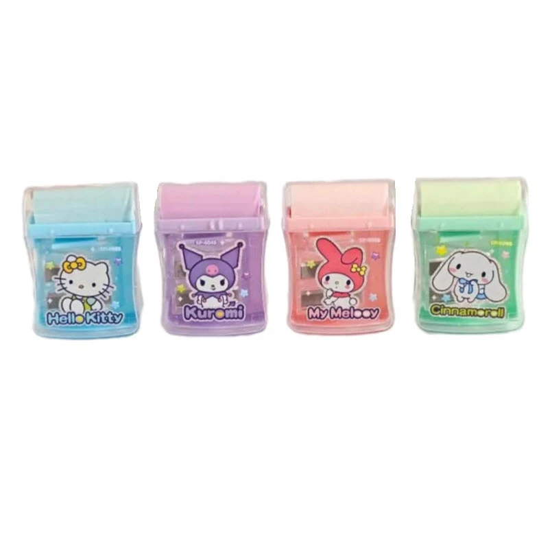 پاک کن مدل کرومی و دوستان تراش دار مجموعه 4 عددی