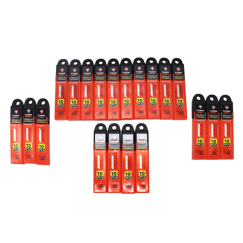 تیغ کاتر تیوان مدل YP-T01 مجموعه 200 عددی تیغ کاتر تیوان مدل YP-T01 مجموعه 200 عددی