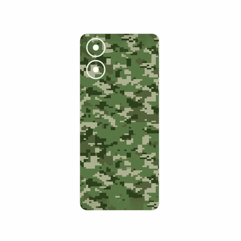 برچسب پوششی ماهوت مدل Army_Green_Pixel مناسب برای گوشی موبایل موتورولا Moto G04s