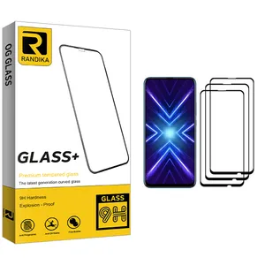 Randika Gld Screen Protector For  Honor 9X Pack Of 3