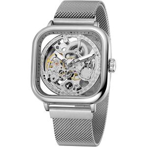 ساعت مچی عقربه‌ای مردانه اتوماتیک فورسنینگ مدل Skeleton0025AT