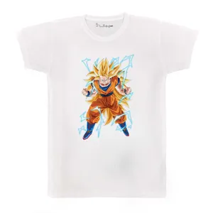 تی شرت بچگانه پرمانه طرح انیمه دراگون بال کد pmt.3740