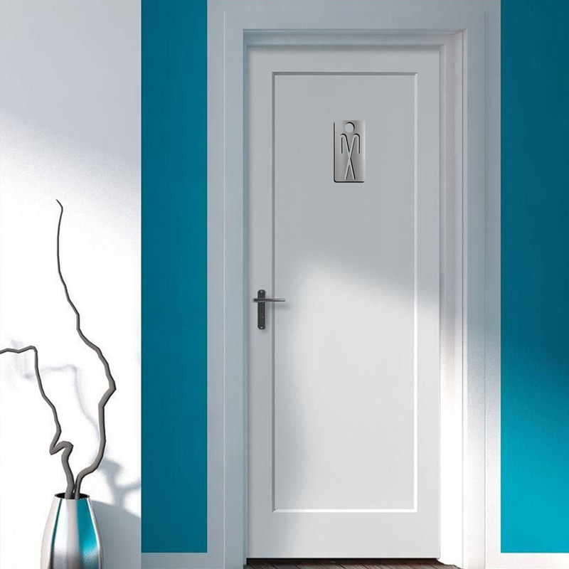 تابلو نشانگر آژنگ طرح سرویس بهداشتی مردانه کد-I-M-W 053