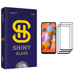 Atouchbo Shiny Glass Screen Protector For Samsung Galaxy A11 Pack Of 3