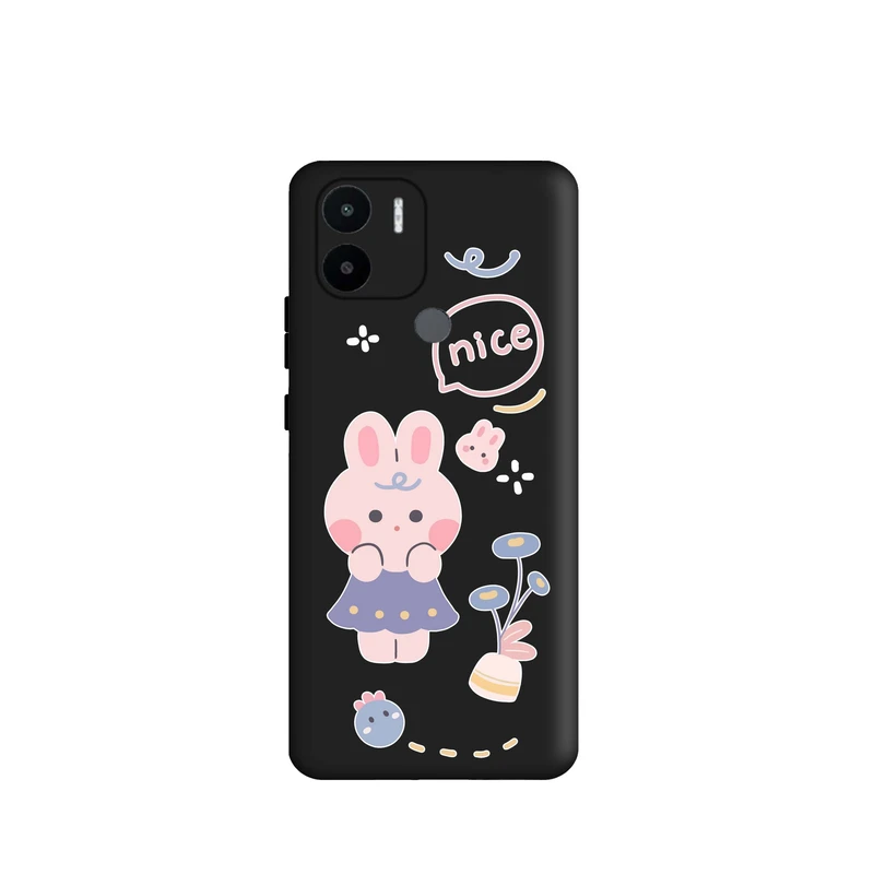 کاور قاب گارد طرح دخترانه ناز کد m6110 مناسب برای گوشی موبایل شیائومی Redmi A1 Plus / Redmi A2 Plus
