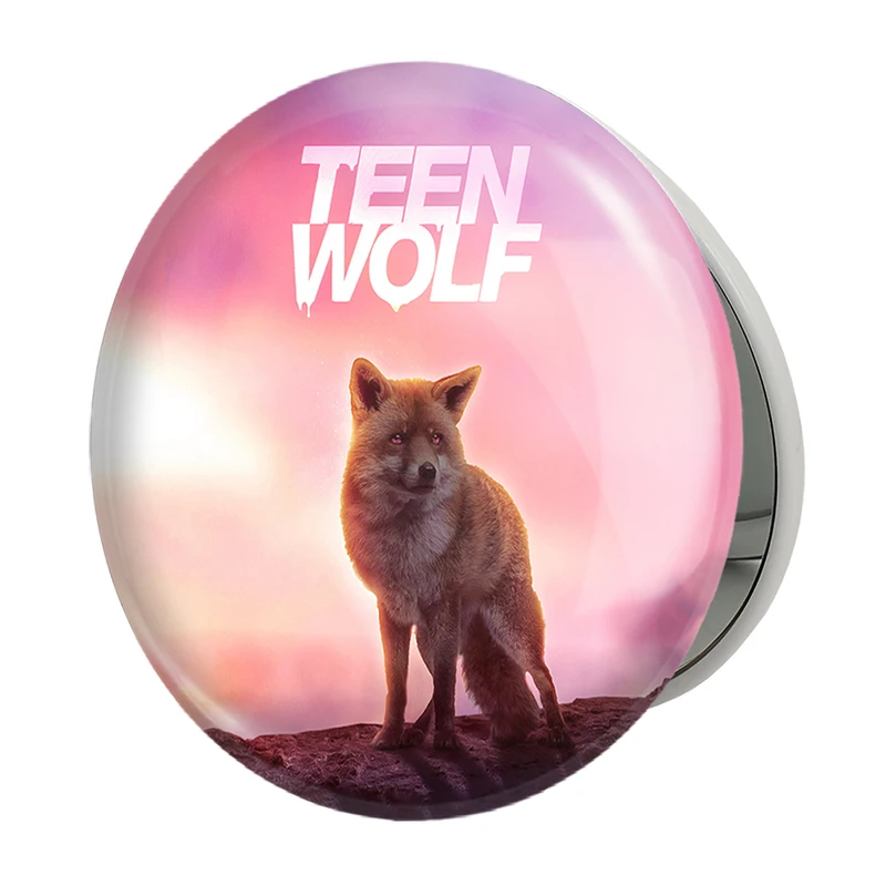آینه جیبی خندالو طرح سریال تین ولف Teen Wolf مدل تاشو کد 28454