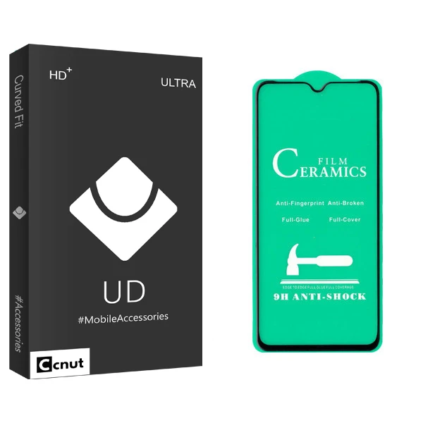 محافظ صفحه نمایش سرامیکی کوکونات مدل UD Black مناسب برای گوشی موبایل شیائومی Redmi Note 8