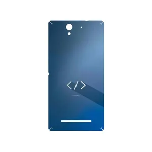 MAHOOT Minimal Coding icon Cover Sticker for Sony Xperia C3 Dual