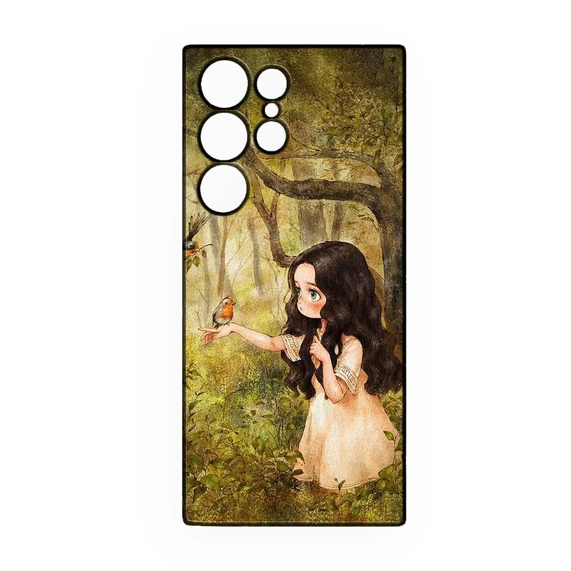 کاور طرح دخترانه کد 231 مناسب برای گوشی موبایل سامسونگ Galaxy S23 Ultra