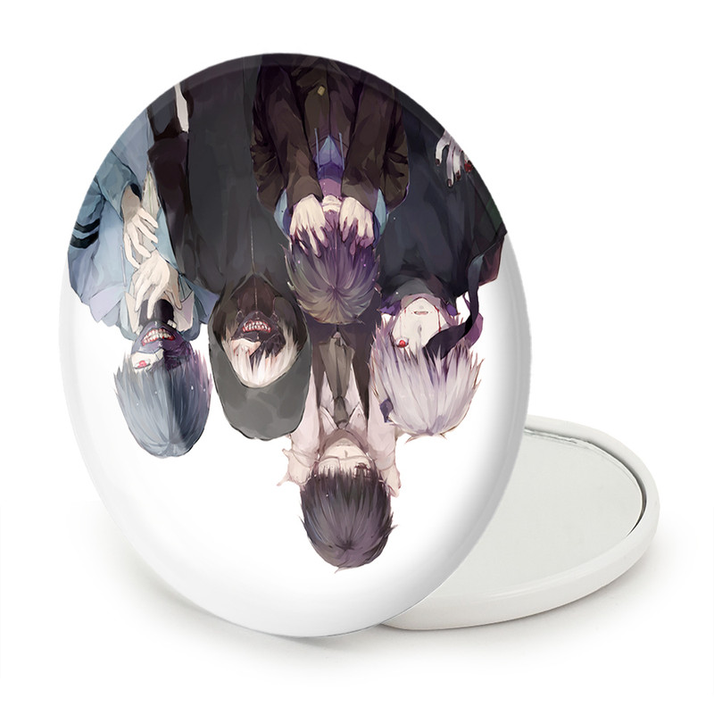 آینه جیبی خندالو طرح کانکی کن انیمه توکیو غول Tokyo Ghoul مدل تاشو کد 11902 آینه جیبی خندالو طرح کانکی کن انیمه توکیو غول Tokyo Ghoul مدل تاشو کد 11902
