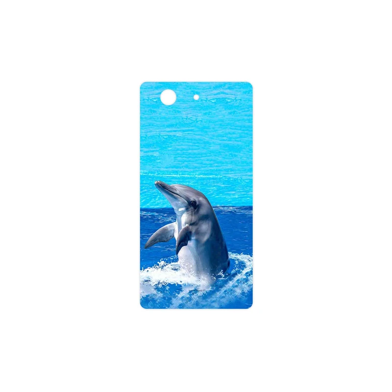برچسب پوششی ماهوت مدل Dolphin مناسب برای گوشی موبایل سونی Xperia Z3 Compact