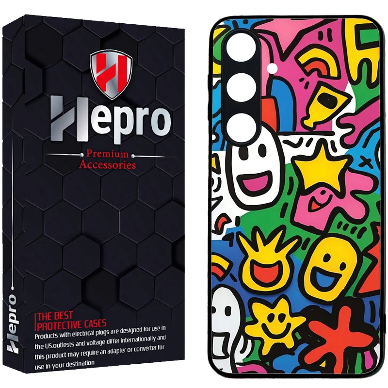 کاور هپرو طرح فانتزی مدل TPU مناسب برای گوشی موبایل سامسونگ Galaxy S24 FE