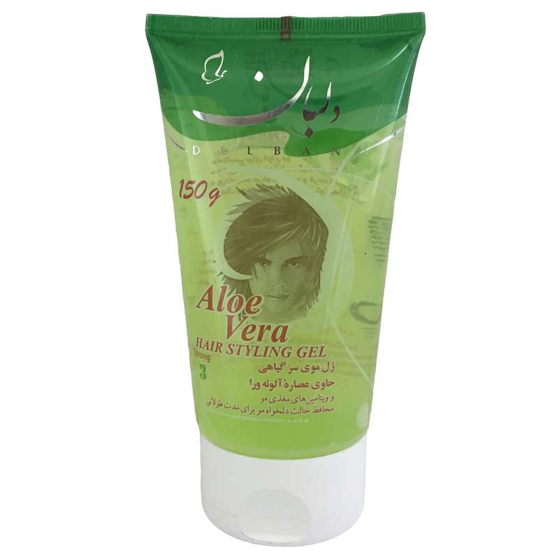 ژل مو دلبان مدل aloe vera حجم 150 میلی لیتر ژل مو دلبان مدل aloe vera حجم 150 میلی لیتر