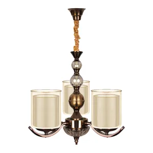 لوستر سه شاخه مدل یو