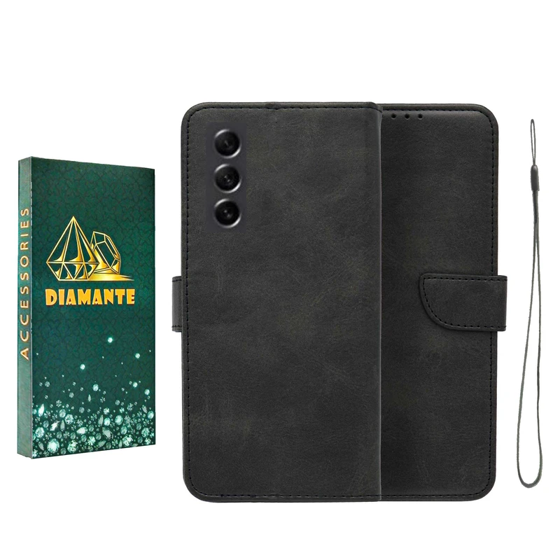  کیف کلاسوری دیامانته مدل Bandaviz Gn مناسب برای گوشی موبایل سامسونگ Galaxy S21 FE