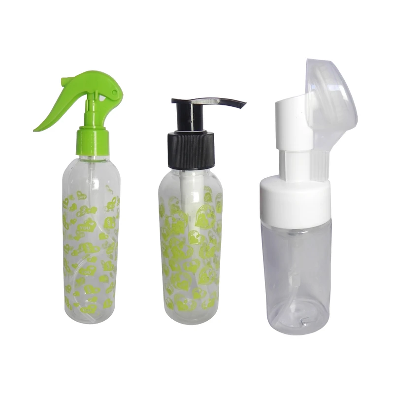 ست مسافرتی آرایشی کد 0053 بسته 3 عددی