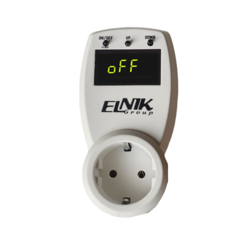 تایمر برق و محافظ ولتاژ ارت دار مدل ELNIK_01 تایمر برق و محافظ ولتاژ ارت دار مدل ELNIK_01